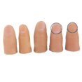 thumbnail image 1 of 5pcs Finger Magic Trick Fake Soft Thumb Tip Close Up Stage Show Prop Prank Toy, 1 of 2