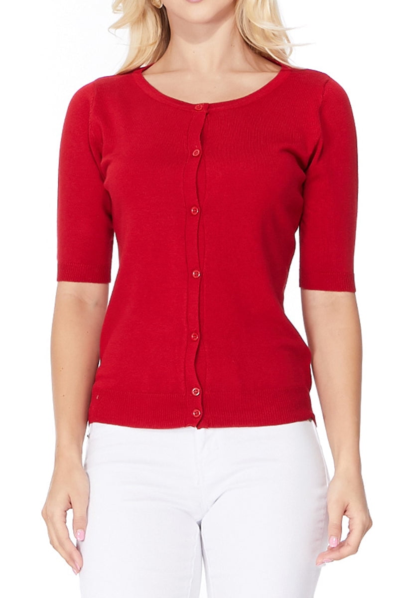 YEMAK Women's Short Sleeve Crewneck 