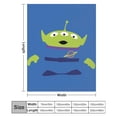 thumbnail image 3 of Manta de dibujos animados de Toy Story, súper suave, acogedora y cálida manta de felpa para niños y niñas, mantas de franela ligeras y difusas para sofá, cama, viajes, camping, regalos de 40 x 30, 3 of 8