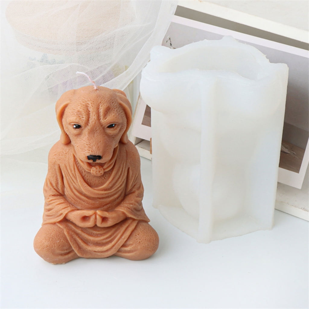 Geemin Geometric Candle Mold Silicone Mold for Candle Making Reusable Candle Resin Epoxy Mould Casting Molds DIY Silicone Mould