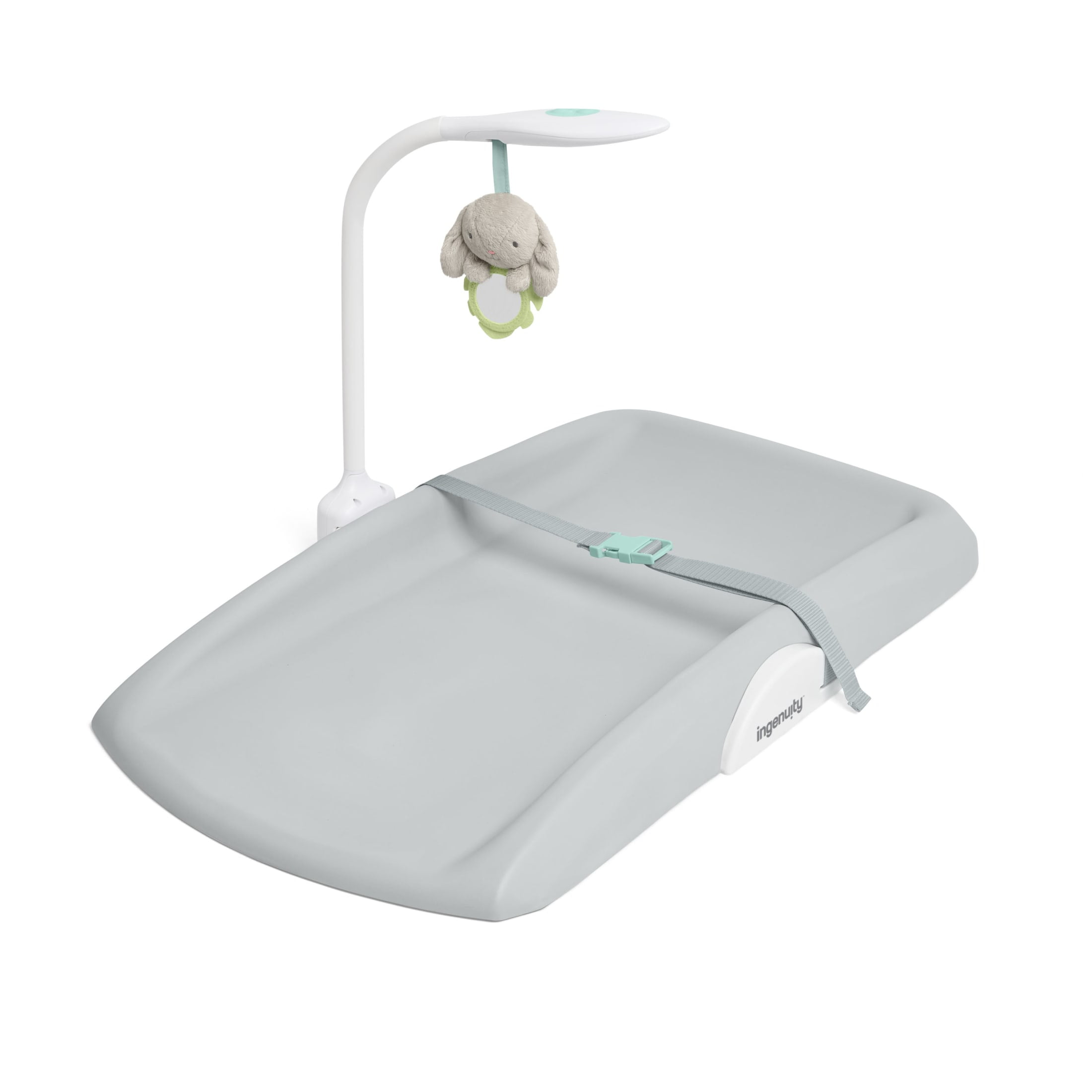 Ingenuity Day & Night Sylvi Baby Changing Pad - Includes Nightlight - Easy to Clean - Extra Comfort - Ages 0M+