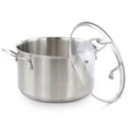 thumbnail image 2 of Martha Stewart Everday Midvale 5 Quart Stainless Steel Dutch Oven with Lid, 2 of 5