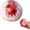 Red, variant on Crushed Ice Ball Squishies, Soft Round Crystal Sphere Shape Squeeze Toy, Soft Sensory Dumplings Stress Ball for Adults