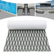 Boat Flooring EVA Foam Decking Sheet Marine Mat Marine Carpet Cooler Tops Seating Non-Slip Self-Adhesive Flooring Material for Motorboat RV Yacht Kayak Swimming Pool 94" x 35"