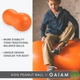 thumbnail image 5 of Gaiam Kids Peanut Ball Orange, 5 of 5