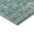 thumbnail image 3 of Addison Rugs Mayfield Premium Machine Washable Transitional Lattice Teal Rectangle Rug, 10' x 14', 3 of 7