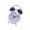 White, variant on Decorative Drum Fashion Loud Toll Alarm Clock Permanent Metal Build Suitable For Bedroom And Present Offering