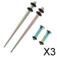 thumbnail image 1 of Runquan 3x 4Pcs Ear Expander Ear Stretching Gauge Tunnel Plug Stretcher Piercing 2mm 3 Pcs, 1 of 8