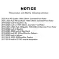 thumbnail image 2 of TEC Front Ceramic Disc Brake Pads TEC-1897 for Car Audi Q5 A4 Quattro A5 Sportback allroad A6, 2 of 10