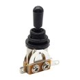 thumbnail image 4 of MERIGLARE Electric Guitar 3 Way Toggle Switch Metal Component Short Replacement Adults Black, 4 of 9