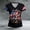 Black, variant on MAIHAN Usa 250th Anniversary T-Shirt Women American Flag Print Plus Size American Flag Shirts Short Sleeve Spring Summer Tops Casual Short Sleeve Tee Tops