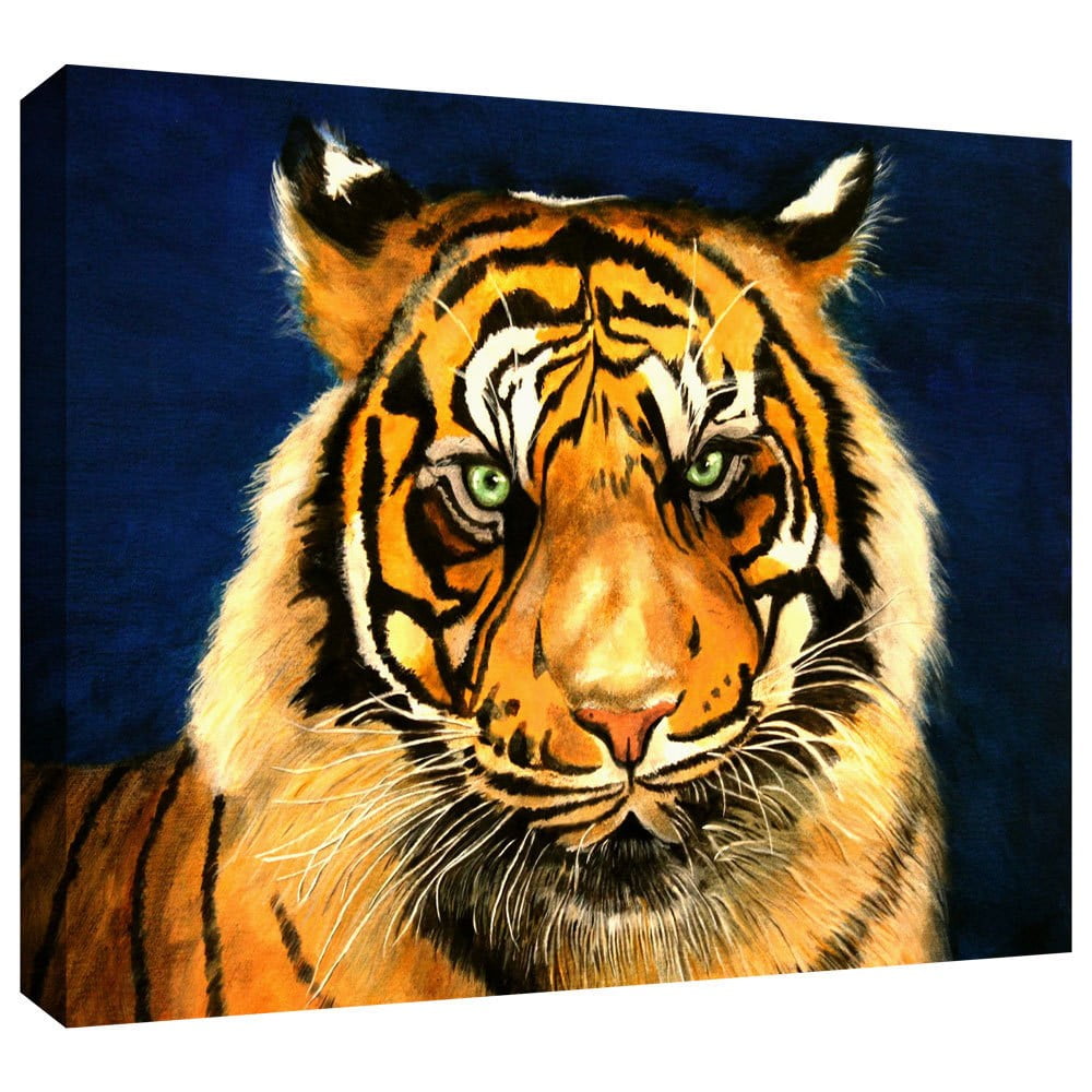 Lindsey Janich "Tger By Lins" Gallery-Wrapped Canvas