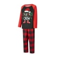 thumbnail image 6 of Nituyy Christmas Matching Pajamas for Family Sets 2023 Elk Santa Christmas Tree Print Cute Funny Xmas Sleepwear Pjs Sets, 6 of 7
