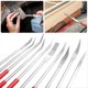 thumbnail image 2 of Juego de 10 Limas de Diamante: 3 Limas de Aguja de Forma Curva de 140 mm para Trabajar Metales de Precisión, Trabajar la Madera, Hacer Joyas y Manualidades, 2 of 5