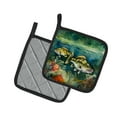 thumbnail image 2 of Smallmouth Bass Pair of Pot Holders 7.5 in x 7.5 in, 2 of 5