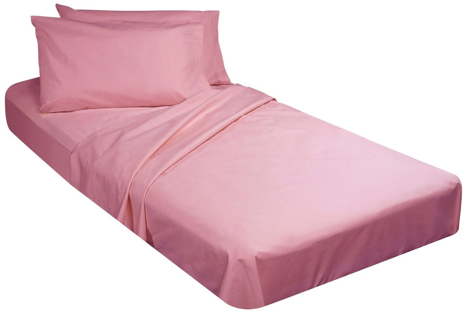 Gilbin 4 Piece Set Cot Sheets 30 x 75 For Camp Beds (Pink) - Walmart.com