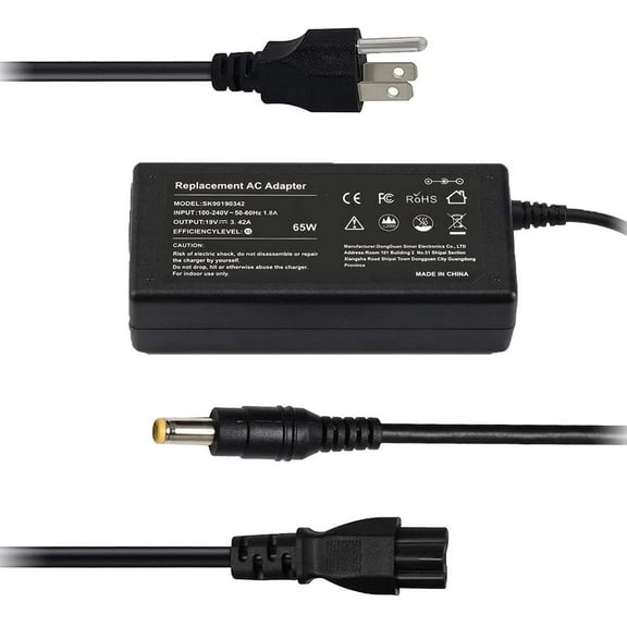 AC Adapter Charger for Acer Aspire 3 A315-56-51N1, A315-56-36RX, A315-56-594W. By Galaxy Bang USA