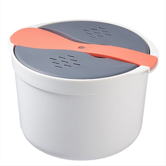 Horno Microondas, Olla Arrocera, Recipiente PortáTil para Alimentos, Vaporera MultifuncióN, Olla Arrocera, Lonchera Bento, Utensilios para Cocinar Al Vapor.