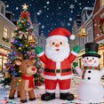 thumbnail image 4 of Vrilay Xmas Lighted Christmas Inflatables Outdoor Blow Up Decor for Yard Garden Lawn, 4 of 5