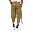 thumbnail image 3 of G-Style USA Men's Belted Camo Cargo Shorts 9AP10 - Timber - 38, 3 of 5