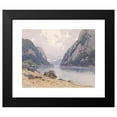 thumbnail image 2 of Fritz Lach 14x12 Black Modern Framed Museum Art Print Titled - Donauenge Kasan, 2 of 5