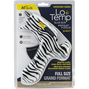 AdTech Full-Size White Zebra Glue Gun, 1 Each