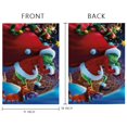 thumbnail image 4 of Navidad: Bienvenidos a Villa Quién-bandera de jardín temática. Regalo perfecto para fans, amigos y familiares, ideal para actividades al aire libre y decoración de fiestas.28CM*45CM, 4 of 5