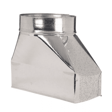 GAF Master Flow 12 in. x 2-1/4 in. to 6 in. End Register Box (Pack of 6)