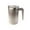Coffee, variant on Rechargeable Self Stirring Coffee Mug, Automatic Mixing Cup with Temperature Display, Pink, ABS, 400ml, for Hot Beverages