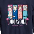 thumbnail image 3 of Golden Girls - Good As Gold Group Blocks - Toddler And Youth Crewneck Fleece Sweatshirt, 3 of 5