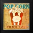 thumbnail image 2 of Teller, Skip 12x12 Black Modern Framed Museum Art Print Titled - Pop Corn, 2 of 5