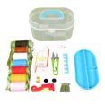 thumbnail image 1 of Kit de costura Cateissary con caja de hilo y aguja de Colores surtidos 10 piezas, 1 of 6
