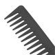 thumbnail image 3 of 4pcs Hair Comb Set Easy Detangling Hair Brush Tail Comb Wide Fine Teeth Hair Comb Set for Hair StylingBlack Box Packed, 3 of 5