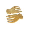 thumbnail image 1 of OLIVEWOOD 2 Pcs : Serveurs de Salade en Forme de Main, 1 of 1