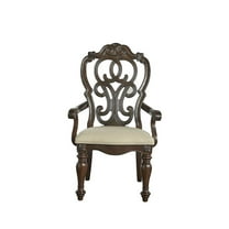 Steve Silver Royale Pecan Brown Arm Chair