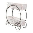 thumbnail image 4 of Fancyes Metal Hanging Wire Basket Garden Planter Wire Storage Bin Iron Wall Mounted Organizer Hanging Wall Basket for Dormitory Patio 31.5cmx14.5cmx36.5cm, 4 of 8