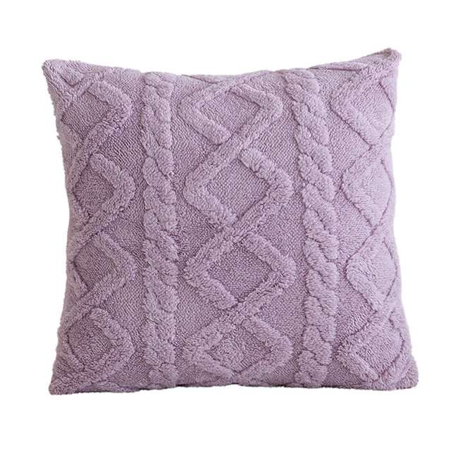 Funda de almohada, funda de cojín lavable, 43 x 43 cm, funda de almohada compacta, funda de almohada para dormitorio, decoración del hogar, sofá Tafetán