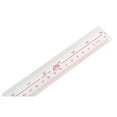 thumbnail image 5 of 40cm 16 Inches Length Measure Clear Plastic Straight Edge Ruler,1 x Straight Ruler,Clear, 5 of 5