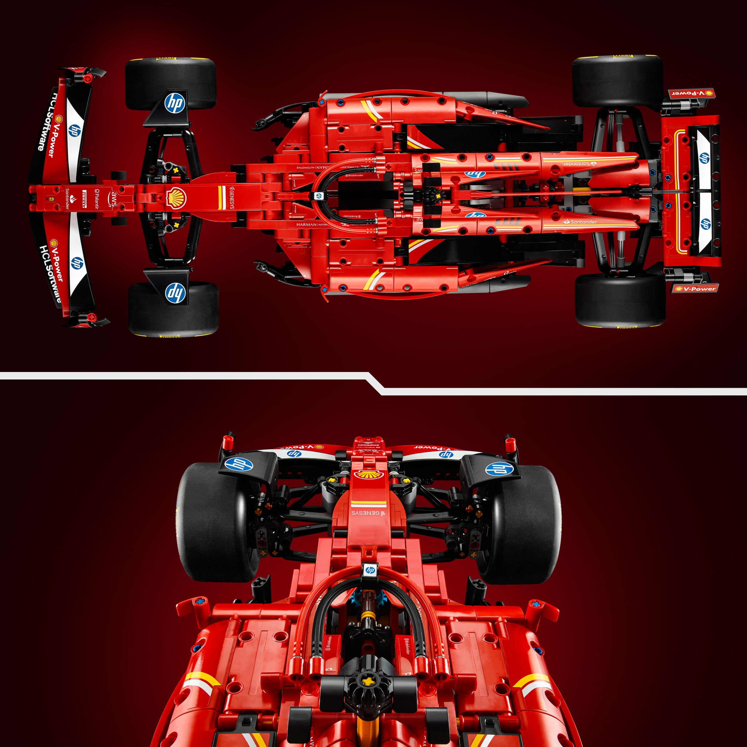 LEGO Technic Voiture Ferrari SF-24 F1, Ensemble de modèle de voiture pour adultes 42207