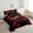 Red 01, variant on Sports Car Comforter Set Full Size,Red and Yellow Racing Car Bedding Set Teens Bedroom Decor,Black White Plaid Grid Print Quilt Set