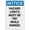 Warning Sign 4, variant on Notice Hard Hats Required In This Area Aluminum Metal Tin Sign 8"x12" - Safety Restriction Alert Warning Plate, Indoor Outdoor Hard Hat Sign