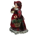 thumbnail image 4 of Northlight 16" Country Mrs Claus with Basket and Gift Christmas Figure, 4 of 5