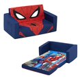 thumbnail image 1 of Delta Children Canapé Dépliable Cozee - Canapé Convertible 2-en-1 en Chaise Longue pour Enfants, Spider-Man, 1 of 5
