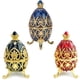 thumbnail image 2 of Pascua Caja De Metal Ornamento Diamante Huevo Ornamento Joyero Exquisito Huevo De Pascua Artesanía De Metal Advancent HA040804-02, 2 of 5