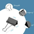 thumbnail image 2 of ORUYROP Binder Clips, Medium, 40 Count, 2 of 7