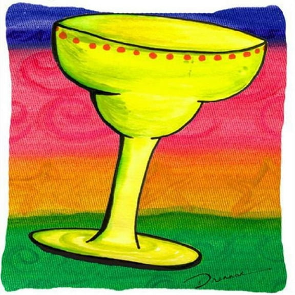 Carolines Treasures LD6038PW1414 14 x 14 in. Margarita Fabric Decorative Pillow