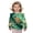 Capybara Boat Lotus, variant on Xoenoiee Deer Print Toddler Girls Sweatshirt Crewneck Pullover Ruffle Long Sleeve Tops Blouse Cotton T-Shirt Fall Winter Clothes, Size 4-5 Years