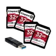 thumbnail image 1 of SD Memory Card Kingston Canvas React Plus 32GB V90 U3, 1 of 7