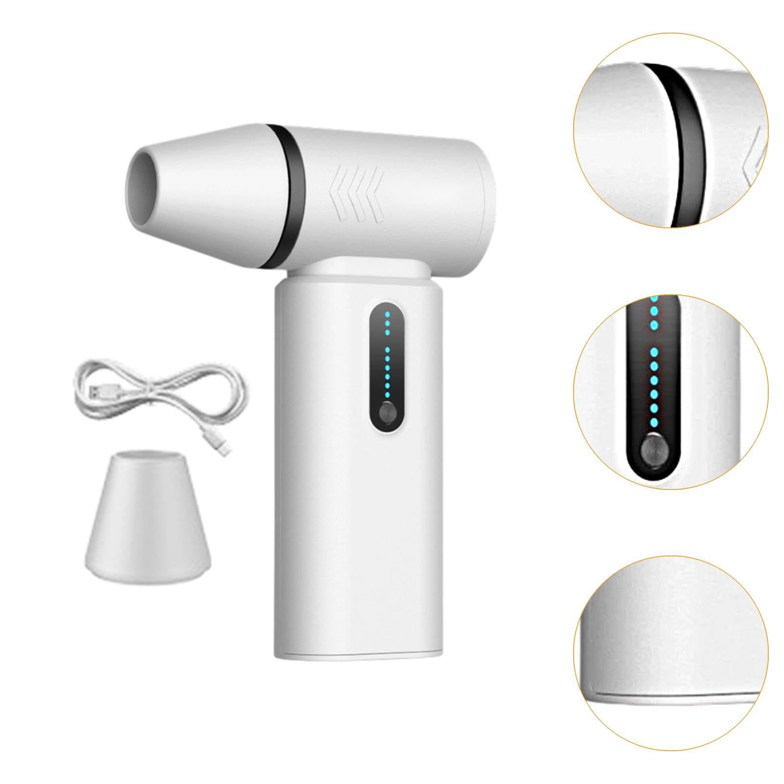 Baoblaze Compressed Air Duster Powerful Fan for Efficient Cooling Hair Cleaning White
