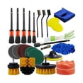 thumbnail image 2 of GROWTH TANK Automotive Cleaning Brush Set Multipurpose for Dashboard, Wheel Detail Brush 26Pcs, 2 of 9